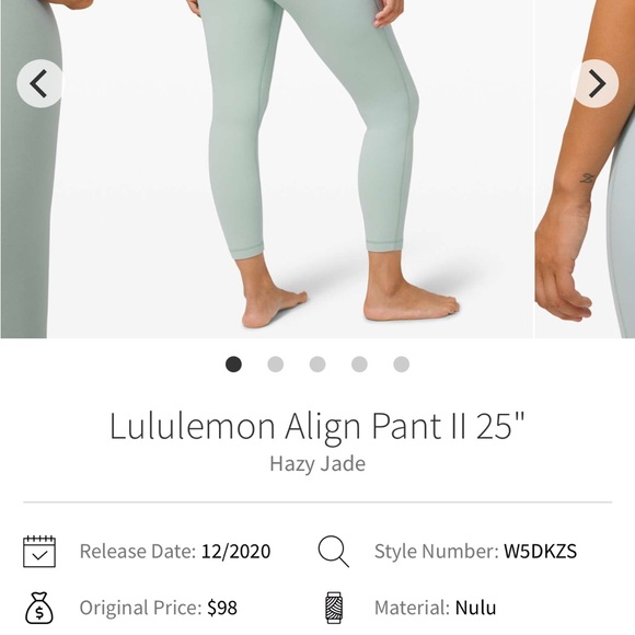 Lululemon Align high raise Leggins - Picture 3 of 3